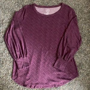 Maurices 24/7 Women’s Purple Top XL.
